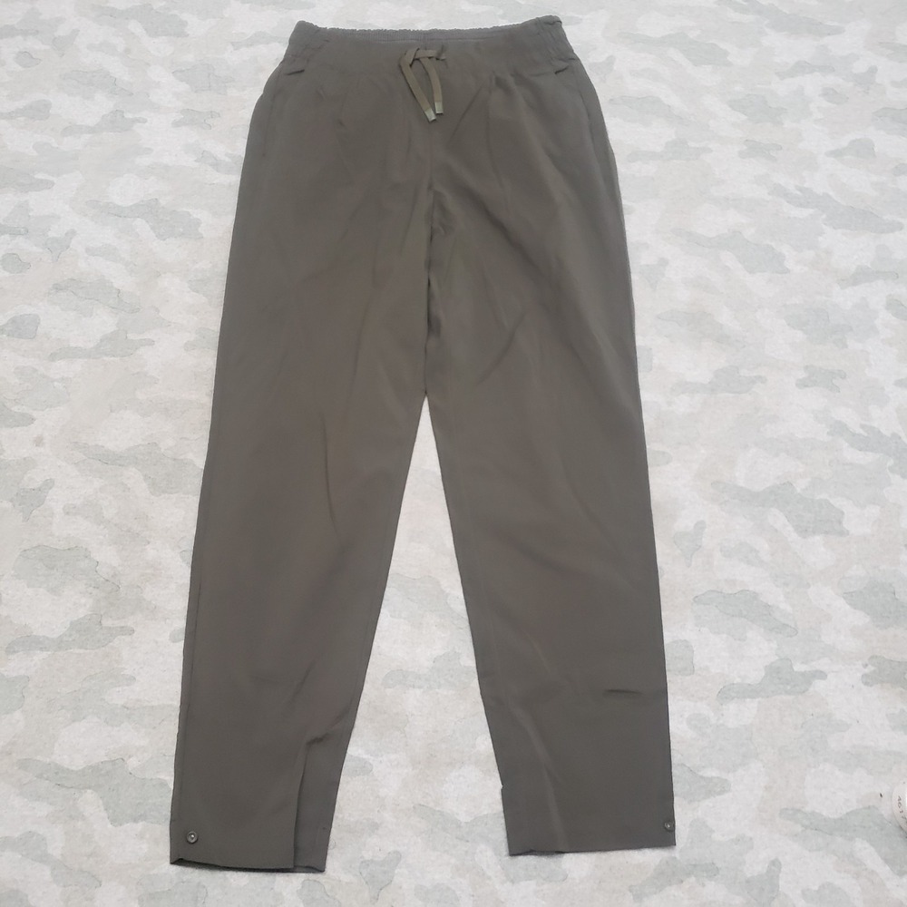 REI Pants Womens XS Green Pockets Drawstring Outdoors Hiking Gorpcore